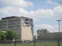 Partially Collapsing Building